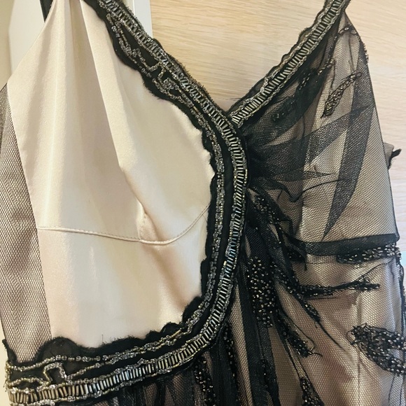 Karen Millen Black Beaded Dress - Picture 3 of 5